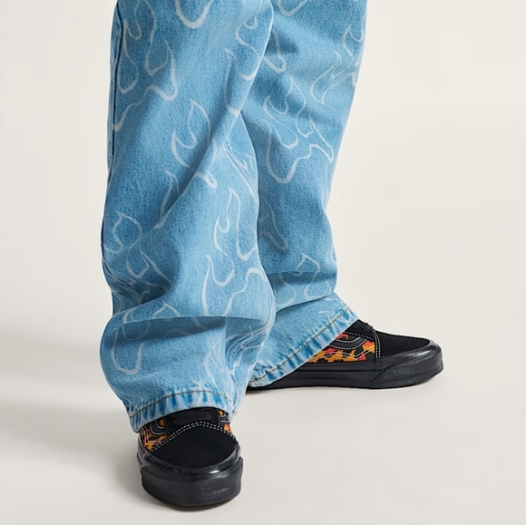 Vans LX Old Skool Women Size 8 Leopard And Black Suede Shoes 122025 - Picture 5 of 7